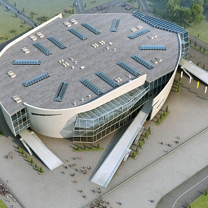Входная группа Шайба, Ледовая арена \ Puck Ice arena. 